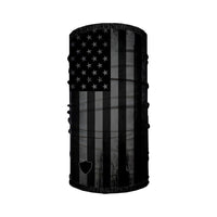 Blackout American Flag