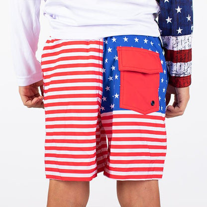 Kid's Swim Trunks - Soul of Adventure