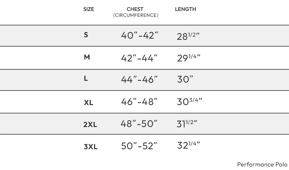 Size Guide