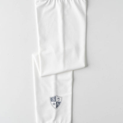 SA Single Arm Shield® | White | Grey Small Logo