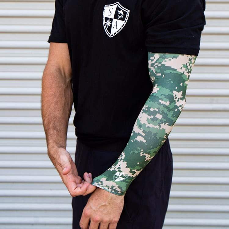 SA Single Arm Shield® | Digi Camo | Green