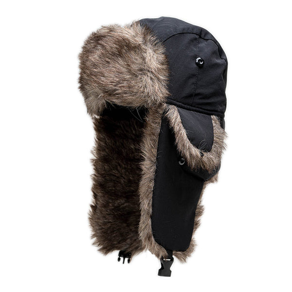 Wholesale Unisex Fleece Trapper Hat Cold Winter Brim Ear Flap