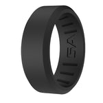 Silicone Ring | Chisel | Black