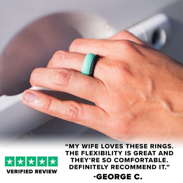 Silicone Ring | Gear | Black