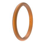 Silicone Ring | Thin Classic | Bronze