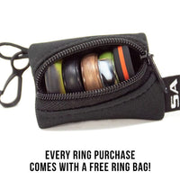 Silicone Ring | Chisel | Dark Grey | Canada Flag