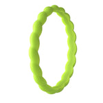 Silicone Ring | Rope | Green