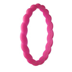Silicone Ring | Rope | Pink