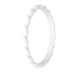 Silicone Ring | Rope | White