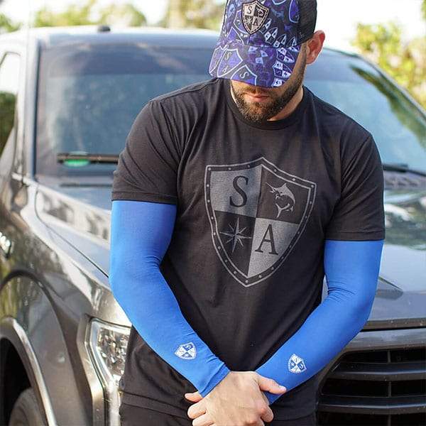 SA Single Arm Shield® | Royal | Small Shield