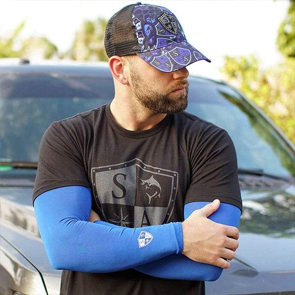 SA Single Arm Shield® | Royal | Small Shield