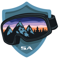 SA Co. Decal | Ski Goggles Shield