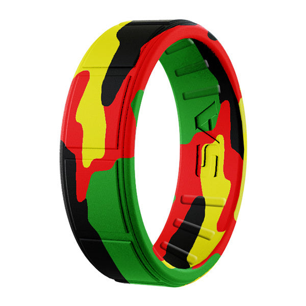 Mens silicone 2025 rings camo