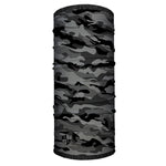 Kids Fleece Face Shields® | Grey Military Camo