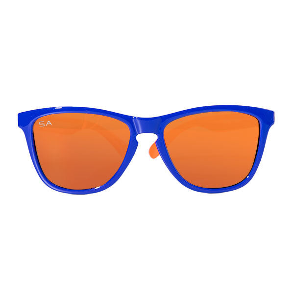 Boca Game Day Sunglasses | Blue and Orange