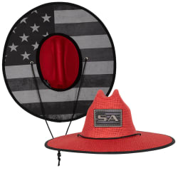 Blackout American Flag | Red