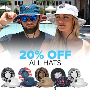 20% OFF ANY HAT: undefined