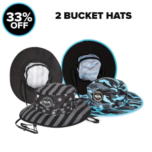 2 BUCKET HATS: undefined