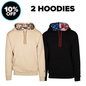 2 Hoodies: undefined