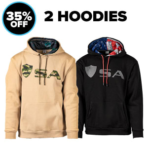 2 HOODIES: undefined