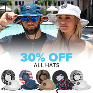 30% OFF ANY HAT: undefined