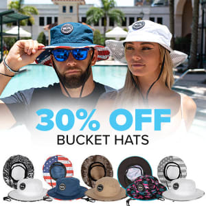 30% OFF BUCKET HATS: undefined