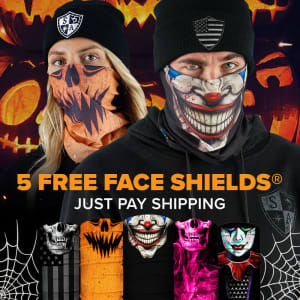 5 FREE FACE SHIELDS: undefined