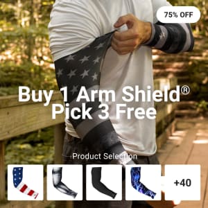 BUY 1 SINGLE ARM SHIELD - PICK 3 FREE + Free Decal: undefined