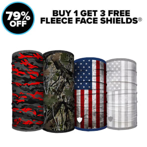 BUY 1 FLEECE FACE SHIELD ® PICK 3 FREE: undefined