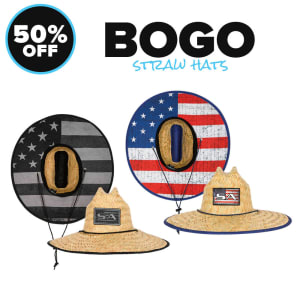 BOGO Classic Straw Hats: undefined