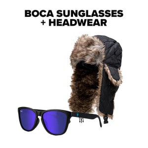 Boca Sunglasses + Headwear | FREE Strap & Bag: undefined