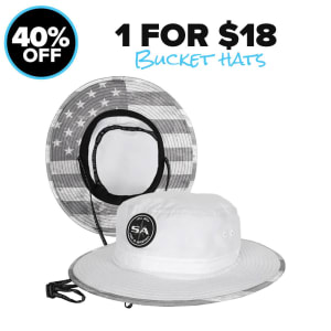 Bucket Hats | 1 For $18: undefined