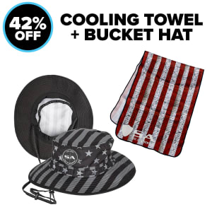 COOLING TOWEL + BUCKET HAT: undefined