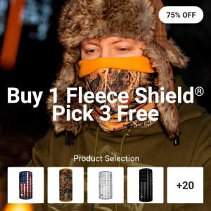 BUY 1 FLEECE FACE SHIELD ® PICK 3 FREE | + FREE GIFT: undefined