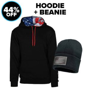 HOODIE + BEANIE: undefined