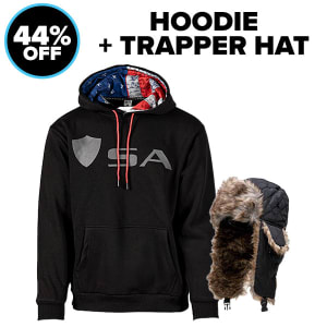 HOODIE + TRAPPER HAT: undefined