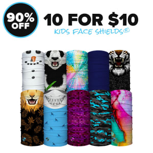 KIDS FACE SHIELDS® | 10 FOR $10: undefined