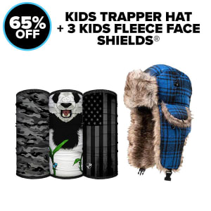 3 Kids Fleece + Kids Trapper Hat: undefined