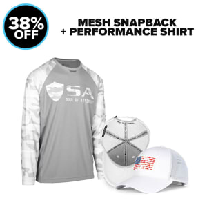 SNAPBACK + PERFORMANCE SHIRT: undefined