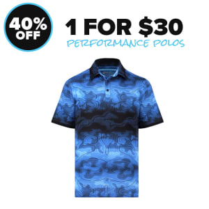 Performance Polos 1 For $30: undefined