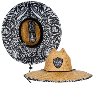 Under Brim Straw Hat | Polynesian Tribal 2.0: undefined