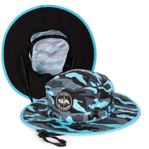 Bucket Hat | Aqua Military Camo: undefined