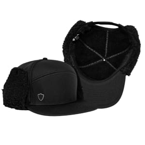 Billed Trapper Hat | Blackout: undefined