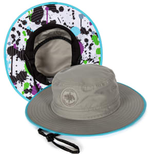 Bucket Hat | Grey | Splatter Paint: undefined