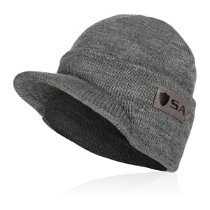 Billed Beanie |  Shield SA | Heather Grey: undefined