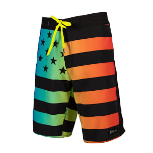 Board Shorts 2.0 | Neon Flag: undefined