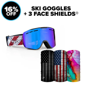 Ski Goggle + 3 Face Shields®: undefined