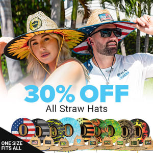 30% OFF STRAW HATS: undefined