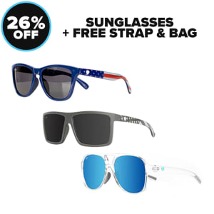 SUNGLASSES | + FREE STRAP & BAG: undefined