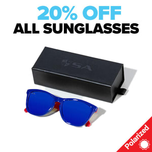 20% Off All Sunglasses + Free Box, Bag, & Lens Cloth: undefined